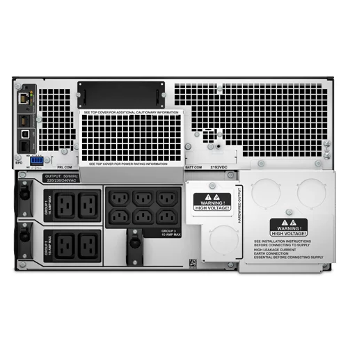 Джерело безперебійного живлення APC Smart-UPS Online 8000VA/8000W, RM 6U, LCD, USB, RS232, 6xC13, 4xC19