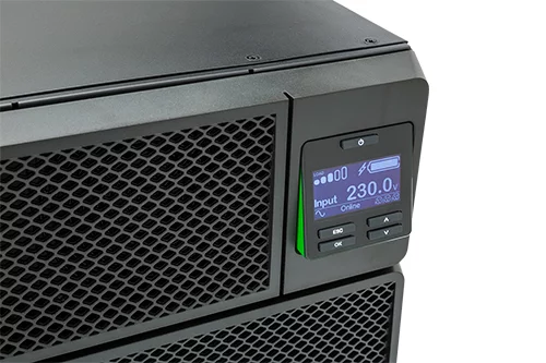 Джерело безперебійного живлення APC Smart-UPS Online 8000VA/8000W, RM 6U, LCD, USB, RS232, 6xC13, 4xC19