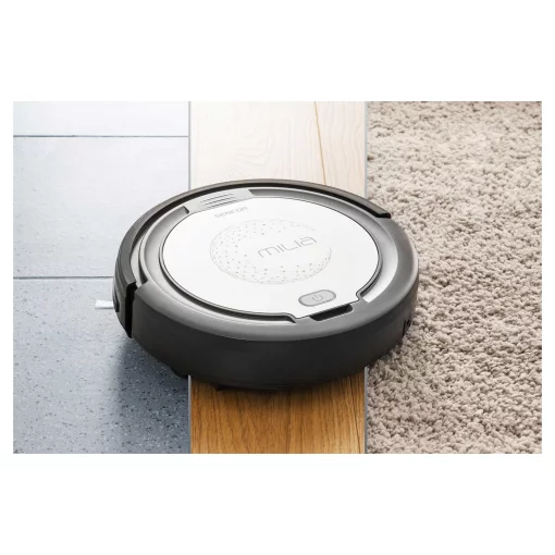 Робот-пилосос Sencor, 100Вт, h=7.5см, конт пил -0.2л, автон. робота до 45хв, вага-2.5кг, НЕРА, чорний