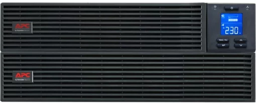 Джерело безперебійного живлення APC Easy UPS SRV 5000VA/5000W, RM 4U, LCD, USB, RS232, Hard wire in&out