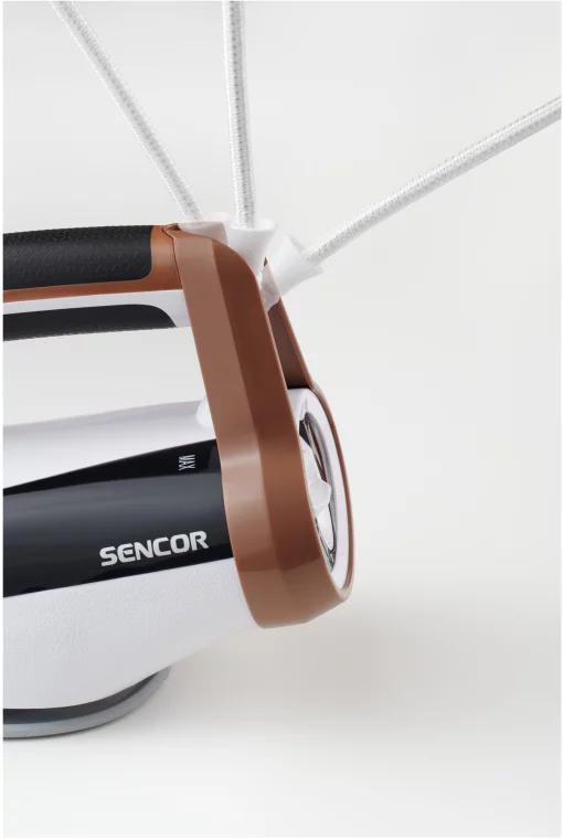 Праска-парогенератор Sencor, 3000Вт, 1500мл, паровий удар -430гр, постійна пара - 160гр, Anti-calc, керам. підошва, біло-коричневий