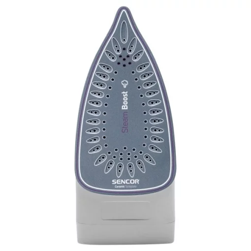 Праска Sencor, 2400Вт, 200мл, паровий удар -120гр, постійна пара - 25гр, Anti-calc, керам. підошва, фіолетовий