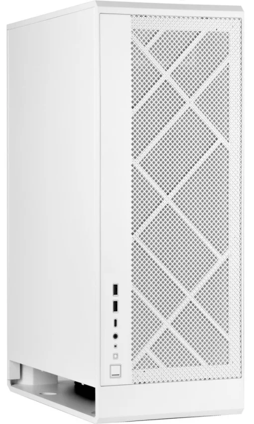 Корпус SilverStone  Alta ALG1MW без БЖ, 2xUSB3.0, 1xUSBType-C, 1x180мм, VGA 355мм, LCS ready, mATX, білий