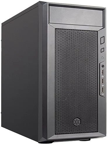 Корпус SilverStone Fara FA311-B без БЖ, 2xUSB3.0, 1xUSB2.0, 1x120мм, VGA 354мм, LCS ready, mATX, чорний