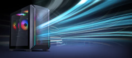 Корпус SilverStone Fara FA312Z-BG без БЖ, 2xUSB3.0, 2x140мм, ARGB VGA 365мм, LCS ready, TG Side Panel, mATX, чорний