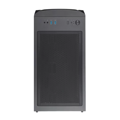 Корпус SilverStone Fara FA511Z-BG без БЖ, 2xUSB3.0, 3x120мм, ARGB VGA 360мм, LCS ready, TG Side Panel, ATX, чорний