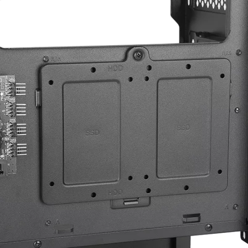 Корпус SilverStone Fara FA511Z-BG без БЖ, 2xUSB3.0, 3x120мм, ARGB VGA 360мм, LCS ready, TG Side Panel, ATX, чорний