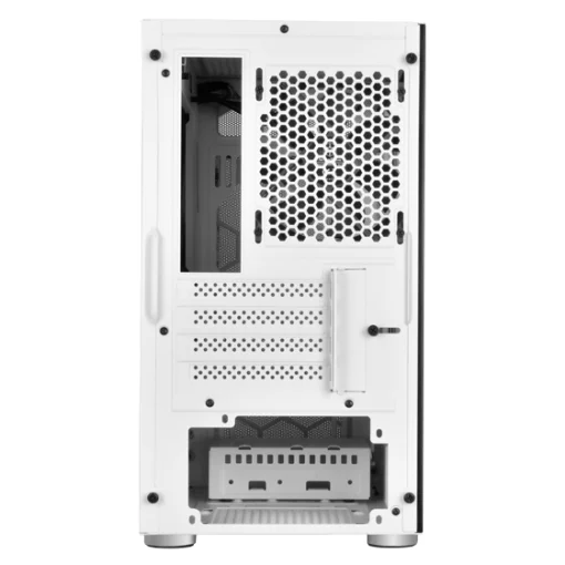 Корпус SilverStone Fara FAH1MW-G без БЖ, 1xUSB3.0, 2xUSB2.0, 1x120мм, VGA 320мм, LCS ready, TG Side Panel, mATX, білий