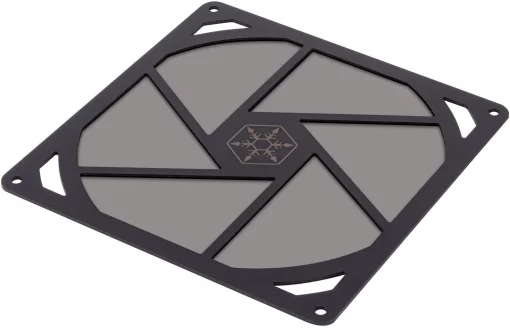 Пиловий фільтр для вентилятора SilverStone FF181B, 180мм, магнітний, чорний