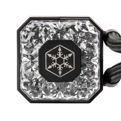 Система рідинного оxолодження SilverStone Icegem 240P-ARGB, LGA2066, 2011, 1366, 115x, 1366, TRX4TR4, AM4, AM3, AM3+, AM2, AM2+, FM1, FM2, TDP280W, чорний