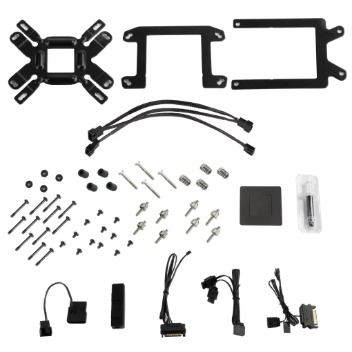 Система рідинного оxолодження SilverStone Icegem 360P-ARGB, LGA2066, 2011, 1366, 115x, 1366, TRX4TR4, AM4, AM3, AM3+, AM2, AM2+, FM1, FM2, TDP350W, чорний