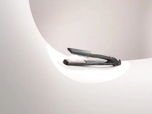 Випрямляч Babyliss Steam Lux Styler, 56Вт, темп.режимов-5, 170-210 °C, термо килимок, кераміка, чорний