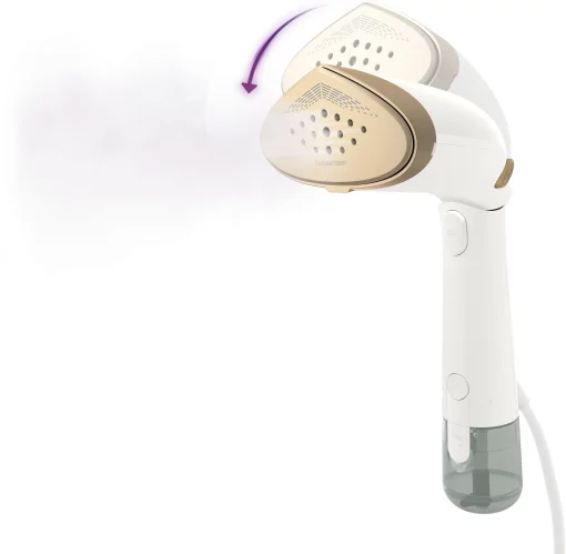 Відпарювач Philips компактний Series 7000, 1500Вт, 100 и 200мл, паровий удар -28гр, рукавичка, чохол, нерж. сталь, білий