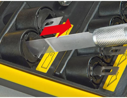 Набір скальпелів Hobby з двома ручками і 12-ма різними лезами STANLEY STHT0-73872