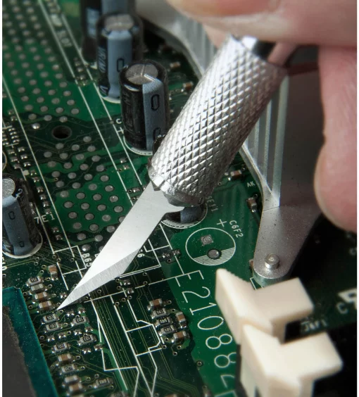 Набір скальпелів Hobby з двома ручками і 12-ма різними лезами STANLEY STHT0-73872