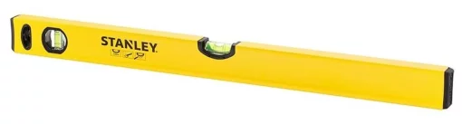 Рівень Stanley Classic, алюмінієвий, 180см, 3 капсули