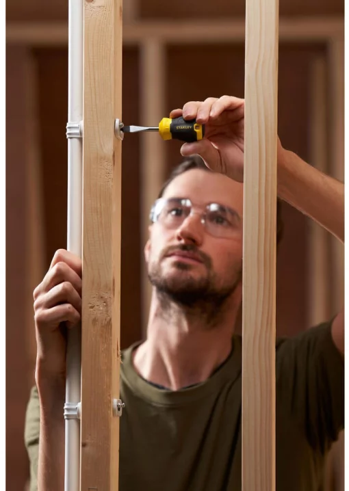 Викрутка Cushion Grip довжиною 45 мм з жалом, що розширюється під шліц SL 6.5 STANLEY STHT16147-0