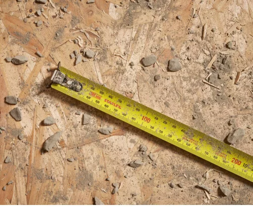 Рулетка вимірювальна CONTROL-LOCK довжиною 5 м, шириною 25 мм, в обгумованому корпусі, з подвійною шкалою STANLEY STHT37239-3