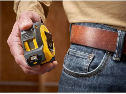 Рулетка вимірювальна CONTROL-LOCK довжиною 10 м, шириною 25 мм, в обгумованому корпусі, з подвійною шкалою STANLEY STHT37241-3