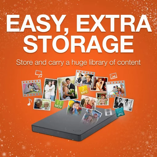 Портативний жорсткий диск Seagate 1TB USB 3.0 Basic