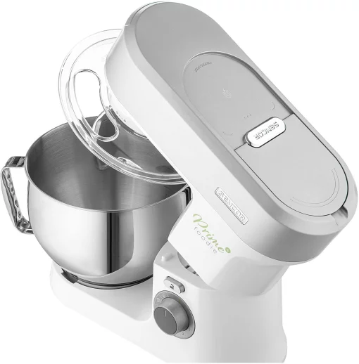 Кухонна машина Sencor 1200Вт, чаша-метал, корпус-пластик, насадок-19, білий