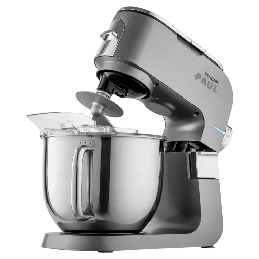 Кухонна машина Sencor Paul 1 1700Вт, чаша-метал, корпус-метал/пластик, насадок-12, метал
