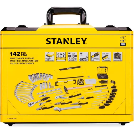 Набір інструментів з 142 предметів STANLEY STMT98109-1