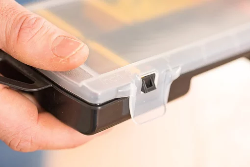 Органайзер Stanley, 10 відділень, регульовані перегородки, 3.5х21х11.5см, пластик