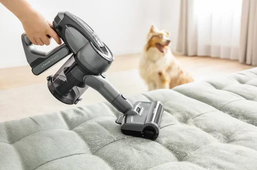 Пилосос Sencor безпровідний, 400Вт, вологе прибирання, конт пил -0.5л, автон. робота до 50хв, вага-3кг, НЕРА, чорний