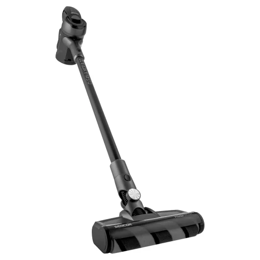 Пилосос Sencor безпровідний, 400Вт, вологе прибирання, конт пил -0.5л, автон. робота до 50хв, вага-3кг, НЕРА, чорний