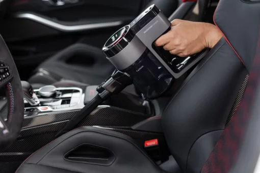 Пилосос Gorenje безпровідний, 132Вт, конт пил -0,5л, автон. робота до 25хв, вага-2,6кг, 2насадки, чорний