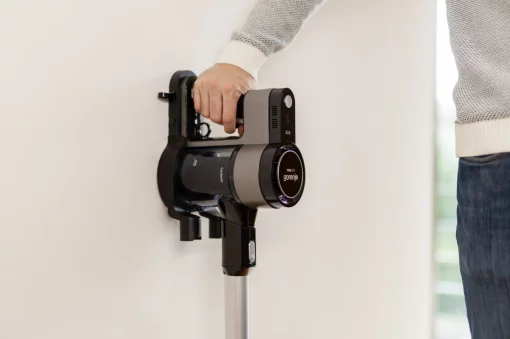 Пилосос Gorenje безпровідний, 132Вт, конт пил -0,5л, автон. робота до 25хв, вага-2,6кг, 2насадки, чорний