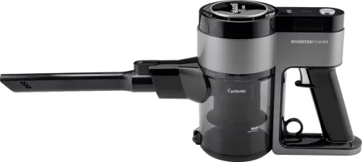 Пилосос Gorenje безпровідний, 132Вт, конт пил -0,5л, автон. робота до 25хв, вага-2,6кг, 2насадки, чорний