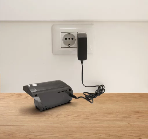 Пилосос Gorenje бездротовий, 162Вт, конт пил -0.5л, автон. робота до 60хв, HEPA, 2 в 1, підсвічування, індикатор, синій