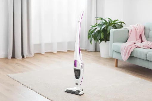 Пилосос Sencor безпровідний, 150Вт, конт пил -0,5л, автон. робота до 25хв, вага-2,8кг, НЕРА, білий