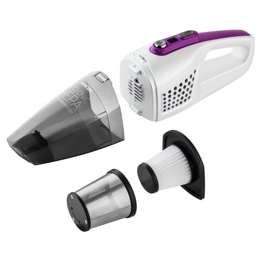 Пилосос Sencor безпровідний, 150Вт, конт пил -0,5л, автон. робота до 25хв, вага-2,8кг, НЕРА, білий