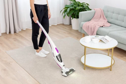 Пилосос Sencor безпровідний, 150Вт, конт пил -0,5л, автон. робота до 25хв, вага-2,8кг, НЕРА, білий