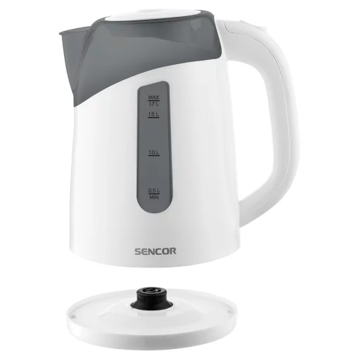 Електрочайник Sencor 1.7л, Strix, пластик, білий