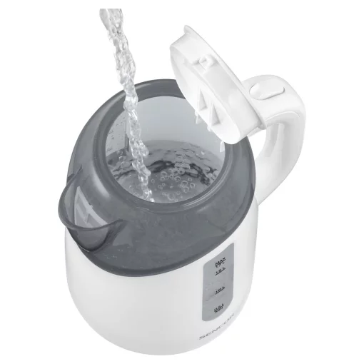 Електрочайник Sencor 1.7л, Strix, пластик, білий