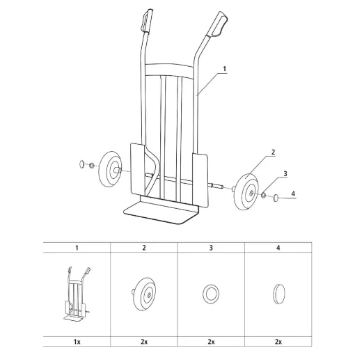 Візок вантажний STANLEY SXWT-HT526