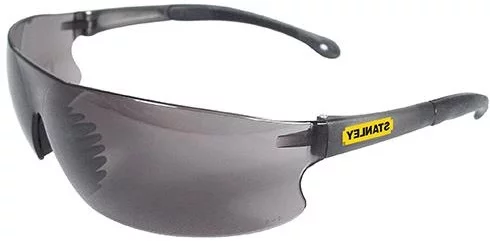 Окуляри захисні Stanley, резинові дужки, полікарбонат, затемнені