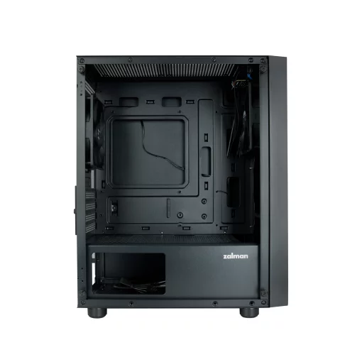 Корпус Zalman T3 Plus без БЖ, 1xUSB3.0, 2xUSB2.0, 2x120мм, VGA 290мм, ATX, чорний