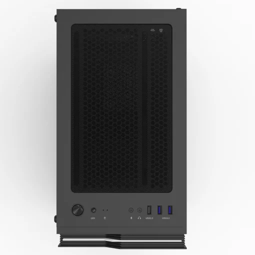 Корпус Zalman T4 Plus без БЖ, 2xUSB3.0, 1xUSB2.0, 1x120мм ARGB, VGA 320мм, LCS ready, TG Side Panel, mATX, чорний