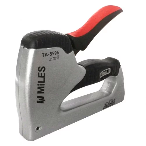 Степлер Miles з регулюванням сили нажиму, скоби No 3, No 8, No 9; аналог скоби: Rapid 53 (6—14 мм)