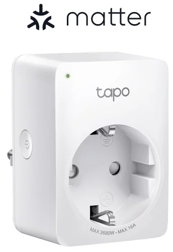Розумна розетка компактна TP-LINK Tapo P110M N300 BT 16A