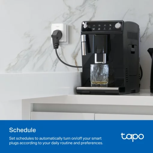 Розумна розетка компактна TP-LINK Tapo P110M N300 BT 16A