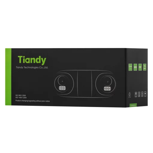 IP-камера Tiandy TC-C32RN Spec:I5/E/Y/QX/2.8mm/V4.2, 2MP, Dual Bullet, 2.8mm, f/1.6, IR50m, DC12V, PoE, IP67