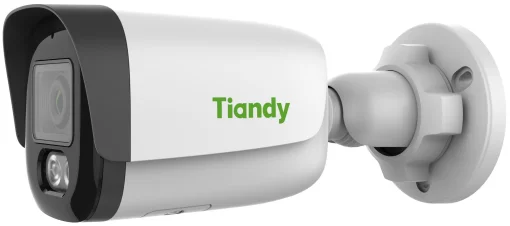 IP-камера Tiandy TC-C35WQ Spec:I5W/E/Y/2.8mm/V4.2, 5MP, EW Color Maker Bullet, 2.8mm, f/1.6, LED15m, IR50m, DC12V, PoE, IP67, Speaker