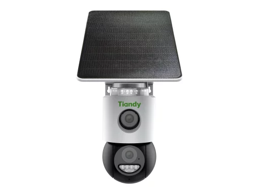 IP-камера Tiandy TC-H363U Spec:W/4G/U/SE/4mm/V4.0, 6MP, Fixed Color Maker 4G PT, 4mm, f/1.0, LED20m, DC5V, Batt.10400mAh, Solar panel, IP65, Speaker