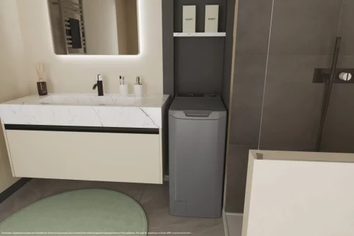 Пральна машина Candy вертикальна, 7кг, 1200, A+++, 60см, дисплей, cріблястий